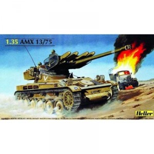 Heller - 81122 - Construction Et Maquettes - Amx 13/75 - Echelle 1/35ème