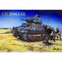 Heller - 81134 - Construction Et Maquettes - Somua S35 - Echelle 1/35ème