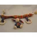 Hess - HES13052 - Boulier - Lapin Tissu Clips (Hess)