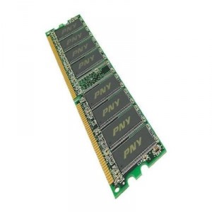 Mémoire PC -800 PC2-6400 CL5 DDR2 RAM PNY 1 Go (D1GBN08Q800J-SB)