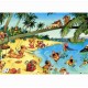 Heye - 29219 - Puzzle - Beachies - Loup - 3000 pièces