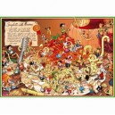 Heye - 29221 - Puzzle - Spaghetti - Degano - 1000 pièces