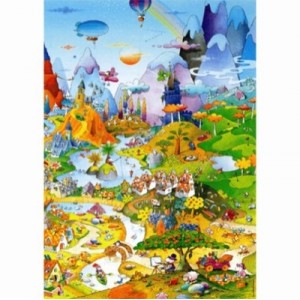 Heye - 29230 - Puzzle - Idyll - Mordillo - 1000 pièces