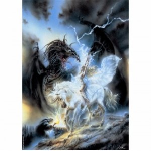 Heye Heye Verlag - 29200 - Puzzle - Lightning - Louis Royo - 1000 pieces