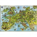 Heye Verlag Heye - 8854 - Puzzle - United Dragons of Europe - Degano 4000 pièces