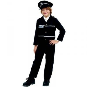Hilmar Krautwurst Déguisement De Policier - 10/12 Ans