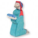 Holztiger Balthasar (bleu), en bois