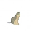 Chat en bois - Holztiger 1433 (Holztiger, Figurines)