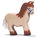 Holztiger Cheval de labour, en bois