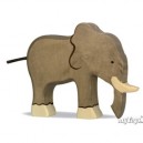 Holztiger Eléphant, en bois