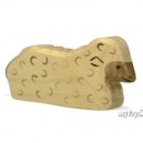 Holztiger Mouton à plat ventre, en bois