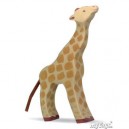 Holztiger Petite girafe qui mange, en bois