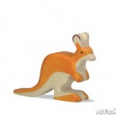 Holztiger Petit kangourou , en bois