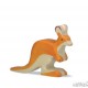 Holztiger Petit kangourou , en bois