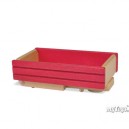 Holztiger Surface de chargement, rouge, en bois