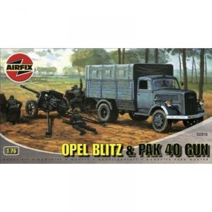 Hornby Airfix - A02315 - Construction et Maquettes - Bâtiment - Opel Blitz and Pak 40