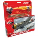 Hornby Airfix - Republic P-47D Thunderbolt - Starter set