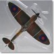 Hornby Corgi - WB99631 - Supermarine Spitfire II 71 Eagle Sq RAF 1941 en Métal - 20 cm - Livré en boite vit...