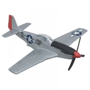 Hornby Corgi - WB99634 - North American P-51D Mustang 334th FS USAF 1945 en Métal - 20 cm - Livré en boite ...