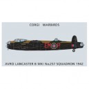 Hornby Corgi - WB99635 - Avro Lancaster 257 Squadron RAF 1942 en Métal - 20 cm