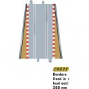 Hornby France - C8233 - Scalextric - Voiture - Bordures et barrières extérieures