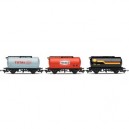 Hornby - R6366 - Train Ã  combustible - Shell Citerne Texaco et Total Citerne Citerne - Railroad