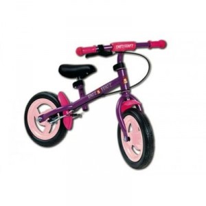 Hudora - 10147 - Bicycle without pedals "Ratzfratz Princess 2.0" - Eva Wheels 12 "(Germany Import)