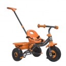 Hudora - 10245 - Tricycle pour enfant SX-1 - roues 21,6 cm (8,5") pneus Eva - avec canne de poussée ...