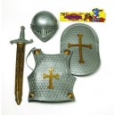 Idena - 8210418 - Armure de chevalier - 4 pièces (Import Allemagne) (Idena)