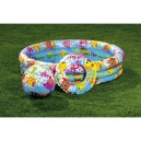 Intex Pataugeoire, Set avec ballon et bouée inclus