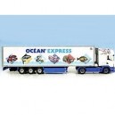 T2M - I3852 - Italeri - Maquette Plastique à Assembler - Scania Frigo Ocean Express - Echelle 1/24