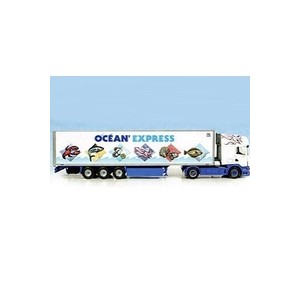 T2M - I3852 - Italeri - Maquette Plastique à Assembler - Scania Frigo Ocean Express - Echelle 1/24