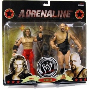 JAKKS Pacific Christian + Jack Swagger - Figurine de collection - WWE Adrenaline Serie 38 - Blister 2 Figurines
