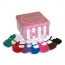 Baby Emporio - 7 paires de chaussettes bébé Mary Jane - lot de couleurs - 1-2 ans