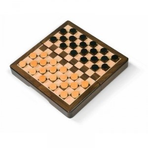Janod - J02031 - Jouet en bois - Jeu Magnétique - Dames Magnet