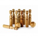 Janod - J03005 - Jouets En Bois - 9 Quilles - 30Cm