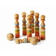 Janod - J03009 - Jouets en Bois - 7 Qilles Rubanees Arc En Ciel 24 Cm (Janod, Jeux de société and autres jeux)