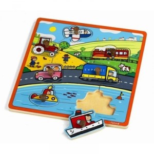 Janod - J05511 - Puzzles - Puzzle Bon Voyage