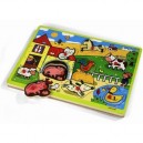 Janod - J05516 - Puzzles - Puzzle Musical Ferme