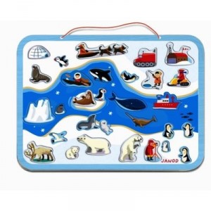 Janod - J05540 - Puzzles - Magnetorama Banquises