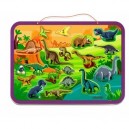 Janod - J05541 - Puzzles - Magnetorama Dinos
