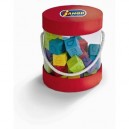 Janod - J05565 - Jouets en Bois - Baril Alphabet 40 Cubes