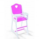 Janod - J05881 - Accessoire Poupée - Chaise Haute Coeur
