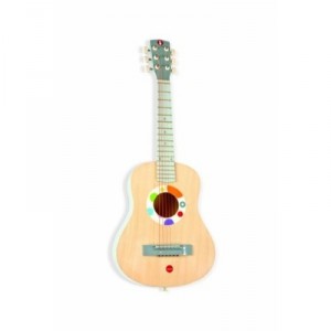 Janod - J07599 - Instrument de Musique - Grande Guitare Confetti