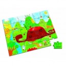 Janod Juratoys - J05558 - Puzzle - Valisette - Chevalier et Dragon"