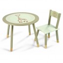 Petit bureau Janod Ensemble table + chaise Sophie la Girafe