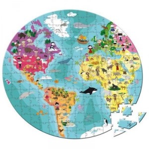 Janod Puzzle planète bleue