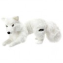 Jemini - 150660 - Peluche - Animaux Polaires - National Geographic - Renard Blanc - Couché