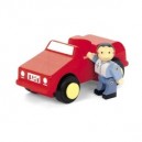 JeuJura - 8083 - Jouet bois - construction - Voiture rouge (Jeujura)