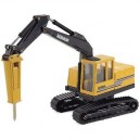 Joal - 249 - Véhicule Chantier - Miniature - Excavator Akerman Ec200 Marteau Hydr (Joal)
